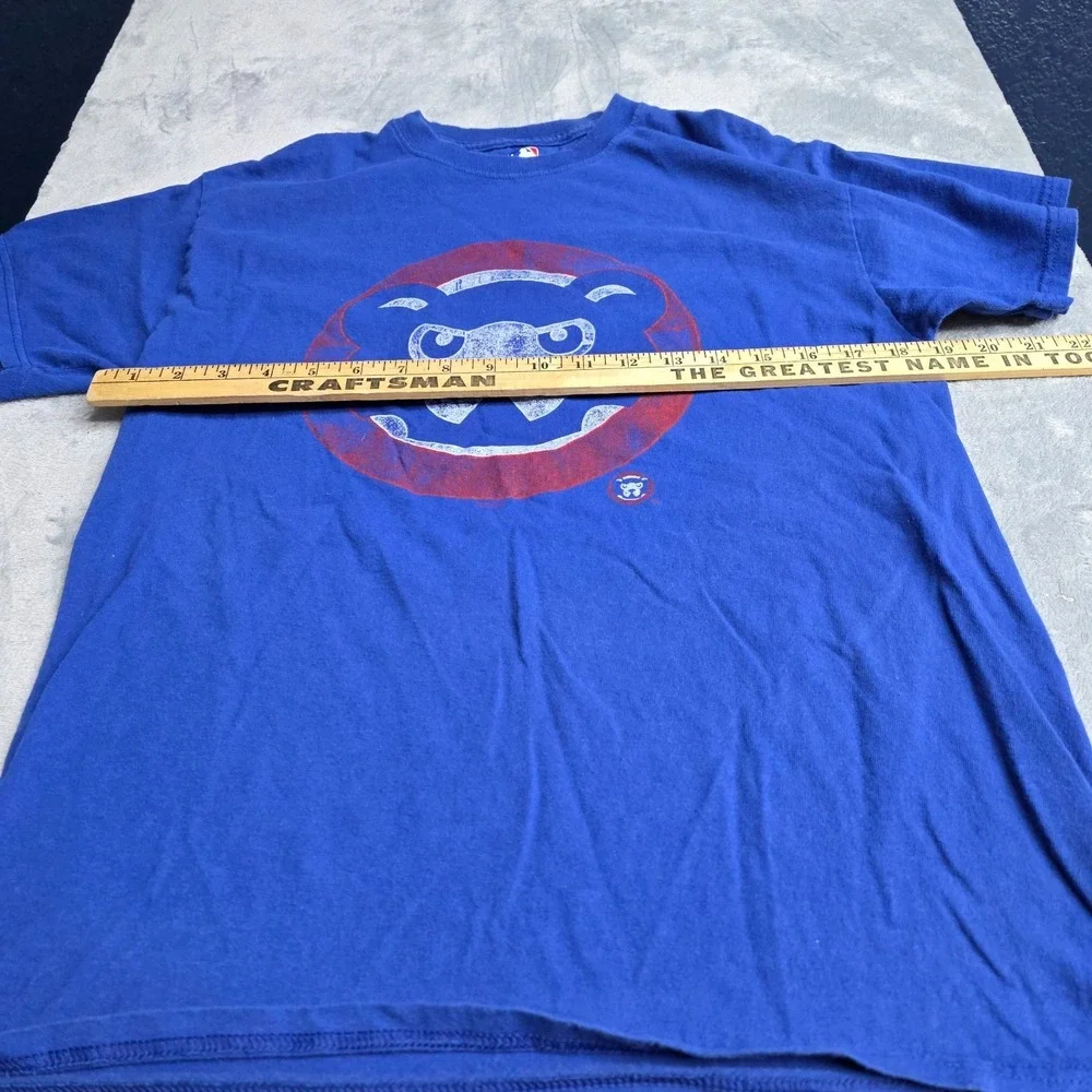 Adult Chicago‎ Cubs-Bear Logo T-Shirt /MLB- SZ M